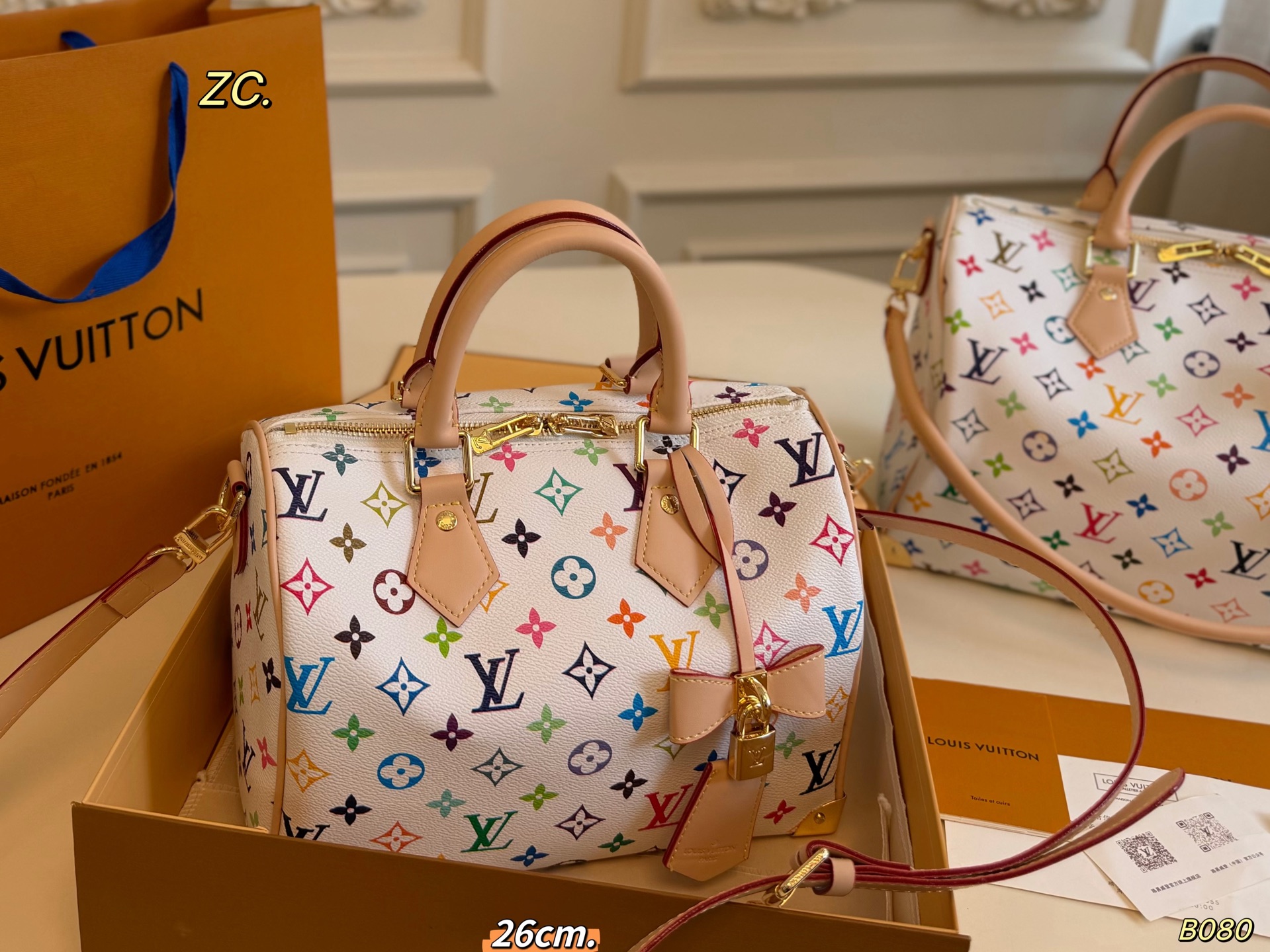 Louis Vuitton LV Speedy Pillow Bag Top Handle Carry | Luxury Designer Fashion Accessory